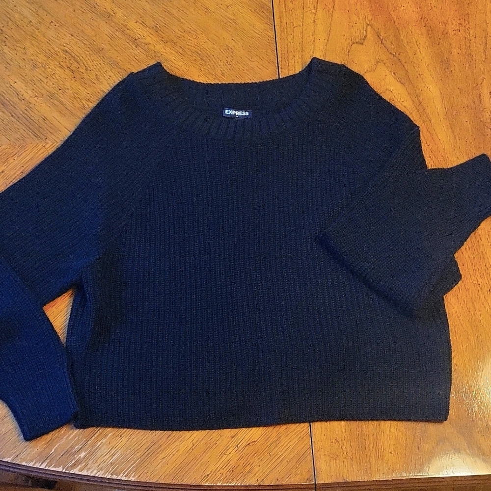 Black Express Sweater